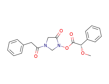 (S)-5-oxo-3-(2-phenylacetyl)imidazolidin-1-yl 2-methoxy-2-phenylacetate