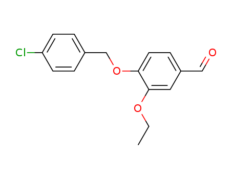 4-[(4-chlorobenzyl)oxy]-3-ethoxybenzaldehyde(SALTDATA: FREE)
