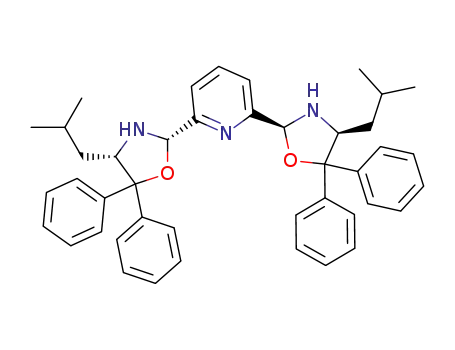 2,6-bis((2S,4S)-4-isobutyl-5,5-diphenyloxazolidin-2-yl)pyridine