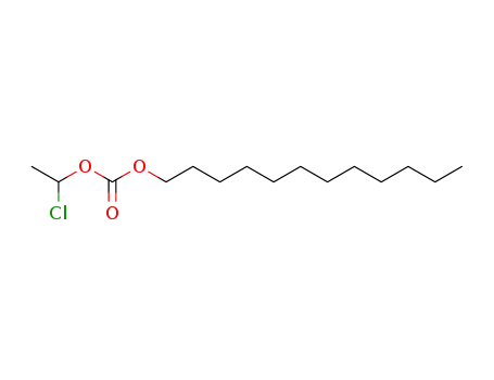 Molecular Structure of 192571-02-1 (Carbonic acid, 1-chloroethyl dodecyl ester)