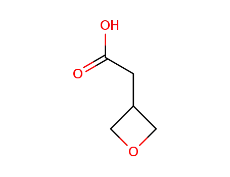 Molecular Structure of 1310381-54-4 (3-Oxetaneacetic acid)