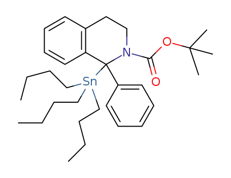 tert-butyl 1-phenyl-1-(tributylstannyl)-3,4-dihydroisoquinoline-2(1H)-carboxylate