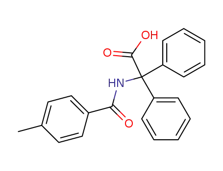 2-(4-methylbenzamido)-2,2-diphenylacetic acid