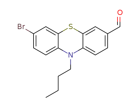 7-bromo-10-butyl-10H-phenothiazine-3-carbaldehyde