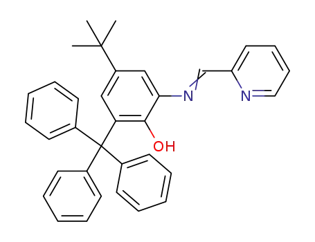 2-[(pyridin-2-yl)methyleneamino]-4-tert-butyl-6-(triphenylmethyl)phenol