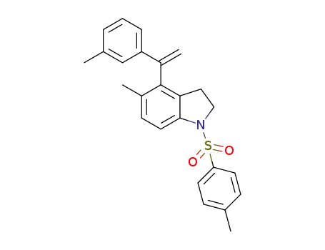 5-methyl-4-(1-(m-tolyl)vinyl)-1-tosylindoline