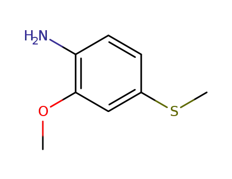 Benzenamine, 2-methoxy-4-(methylthio)-