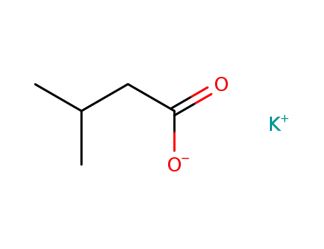 Molecular Structure of 589-46-8 (POTASSIUM ISOVALERATE)