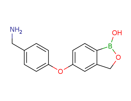 5-(4-aminomethylphenoxy)-3H-benzo[c][1,2]oxaborol-1-ol