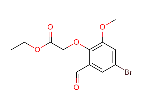 (4-브로모-2-포르밀-6-메톡시-페녹시)-아세트산 에틸 에스테르