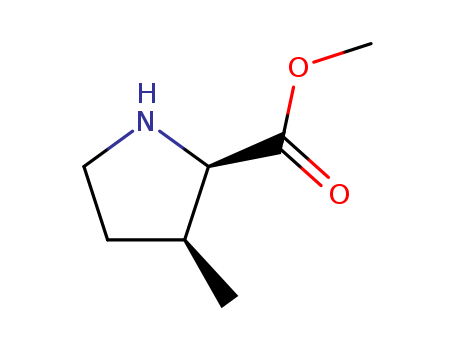 D-Proline, 3-methyl-, methyl ester, trans- (9CI)