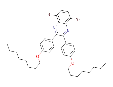 5,8-dibromo-2,3-bis[4-(octyloxy)phenyl]quinoxaline