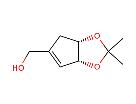 (3R,4S)-3,4-(isopropylidenedioxy)-1-cyclopentene-1-methanol