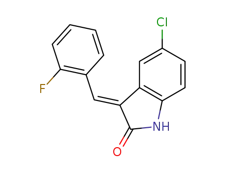 (E)-5-chloro-3-(2-fluoro-benzylidene)-1,3-dihydro-indol-2-one