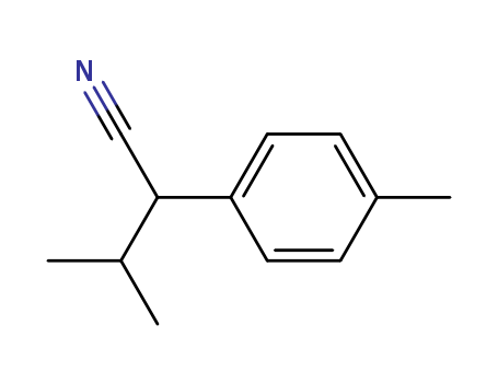 Benzeneacetonitrile, 4-methyl-a-(1-methylethyl)-