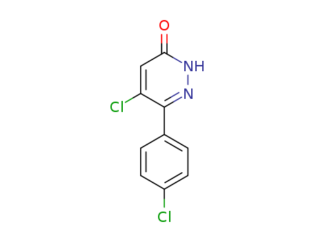 3(2H)-Pyridazinone,5-chloro-6-(4-chlorophenyl)-