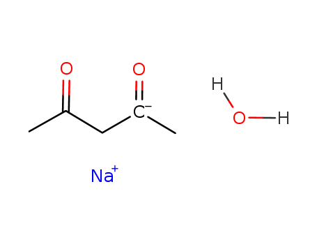 2,4-Pentanedione,ion(1-), sodium, hydrate, (1:1:1)