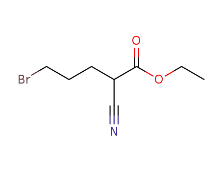 Ethyl 5-bromo-2-cyanopentanoate