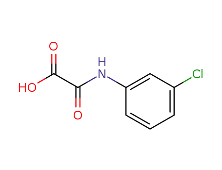 Molecular Structure of 17709-99-8 ([(3-chlorophenyl)amino](oxo)acetic acid)