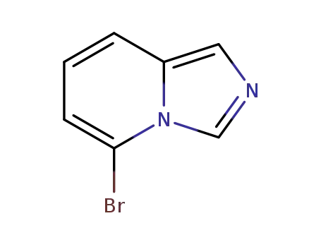 Molecular Structure of 885275-77-4 (5-BROMO-IMIDAZO[1,5-A]PYRIDINE)