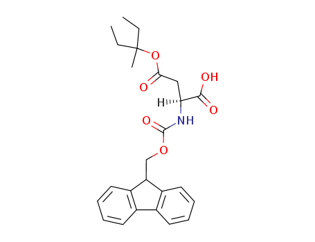 L-Aspartic acid,N-[(9H-fluoren-9-ylmethoxy)carbonyl]-, 4-(1-ethyl-1-methylpropyl) ester