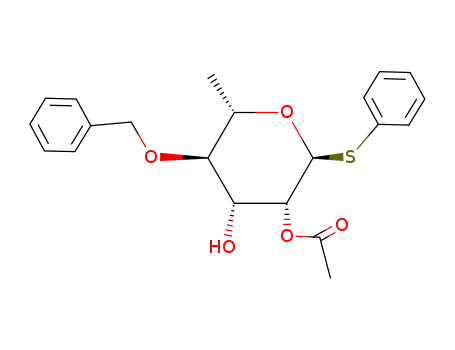 phenyl 2-O-acetyl-4-O-benzyl-1-thio-α-L-rhamnopyranoside