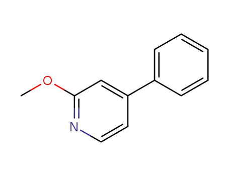 Molecular Structure of 53698-46-7 (2-Methoxy-4-phenylpyridine)