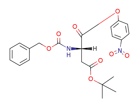 Molecular Structure of 17543-17-8 (Z-ASP(OTBU)-ONP)