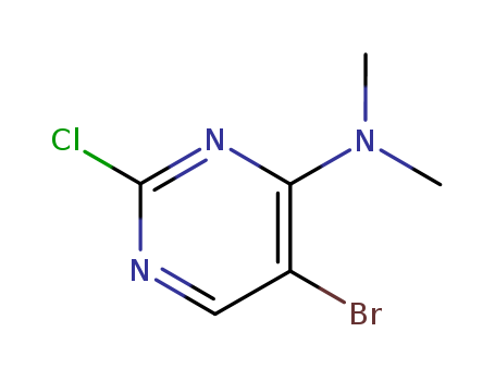 5-Bromo-2-chloro-4-(dimethylamino)pyrimidine 57054-86-1