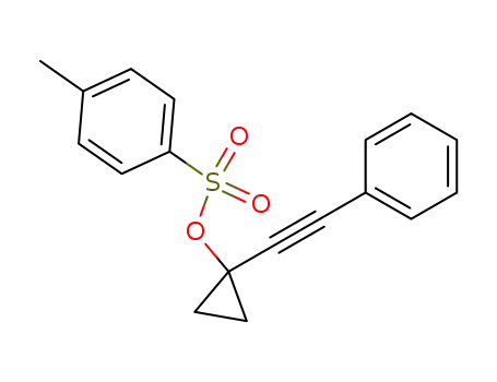 Cyclopropanol, 1-(phenylethynyl)-, 4-methylbenzenesulfonate