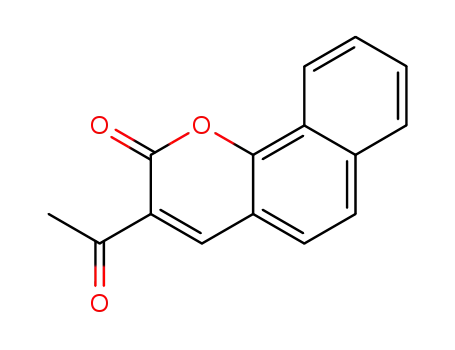Molecular Structure of 82222-42-2 (2H-Naphtho[1,2-b]pyran-2-one, 3-acetyl-)