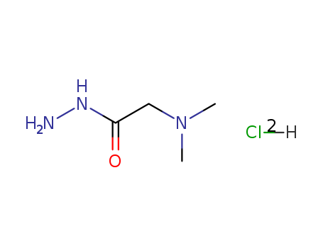 Glycine, N,N-dimethyl-,hydrazide, hydrochloride (1:1)