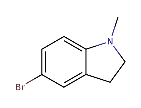 Molecular Structure of 99848-78-9 (5-Bromo-1-methylindoline)
