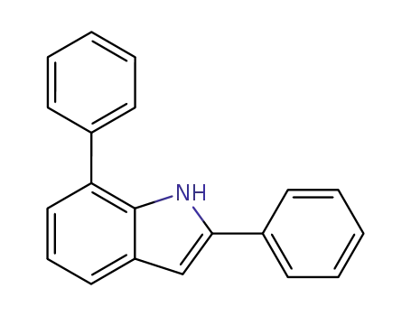 Molecular Structure of 1157-17-1 (2,7-Diphenyl-1H-indole)