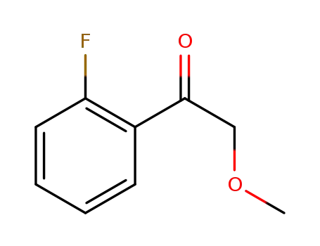 Molecular Structure of 925211-28-5 (Ethanone, 1-(2-fluorophenyl)-2-methoxy-)