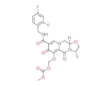 {[(3S,11aR)-8-({[(2,4-difluorophenyl)methyl]amino}carbonyl)-3-methyl-5,7-dioxo-2,3,5,7,11,11a-hexahydro[1,3]oxazolo[3,2-a]pyrido[1,2-d]pyrazin-6-yl]oxy}methyl methyl carbonate