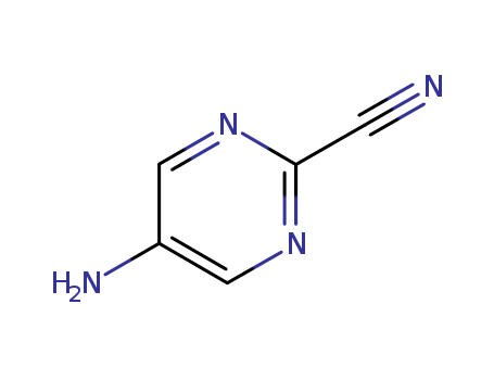 2-Pyrimidinecarbonitrile,5-amino- cas  56621-93-3