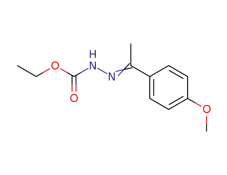 (E)-Ethyl N'-[1-(4-methoxyphenyl)ethylidene]hydrazinecarboxylate
