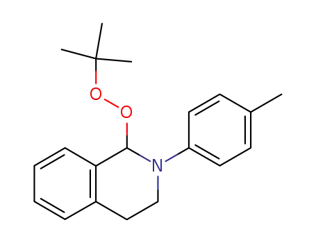 Isoquinoline,
1-[(1,1-dimethylethyl)dioxy]-1,2,3,4-tetrahydro-2-(4-methylphenyl)-