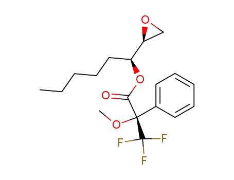 (S)-3,3,3-Trifluoro-2-methoxy-2-phenyl-propionic acid (S)-(S)-1-oxiranyl-hexyl ester