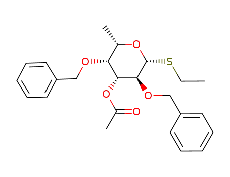 ethyl 3-O-acetyl-2,4-di-O-benzyl-1-thio-β-L-fucopyranoside