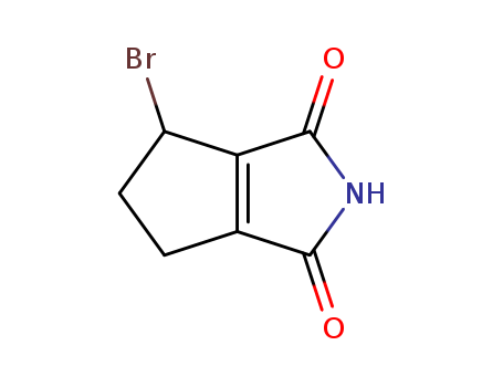Cyclopenta[c]pyrrole-1,3(2H,4H)-dione,4-bromo-5,6-dihydro- cas  80016-36-0