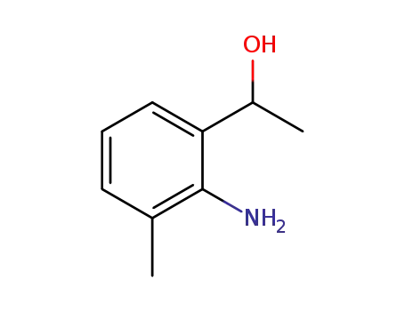 Molecular Structure of 196611-19-5 (Benzenemethanol,  2-amino--alpha-,3-dimethyl-)