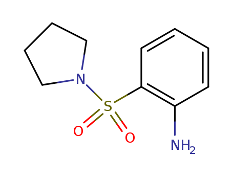 163460-75-1 Benzenamine,2-(1-pyrrolidinylsulfonyl)-