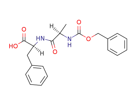 Molecular Structure of 19542-44-0 (Z-D-ALA-PHE-OH)