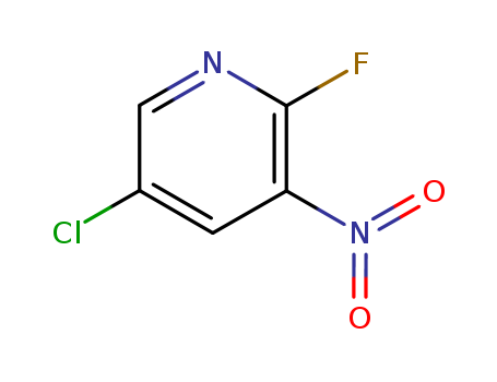 5-Chloro-2-fluoro-3-nitropyridine 60186-16-5