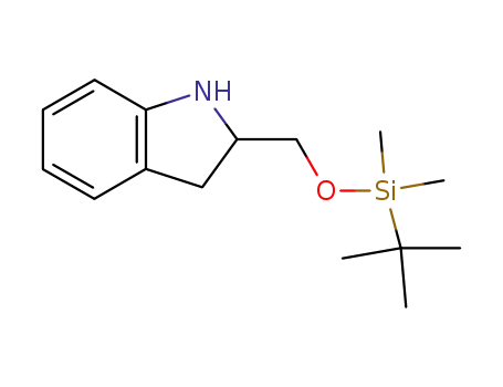 (2S)-2-({[tert-butyl(dimethyl)silyl]oxy}methyl)-2,3-dihydro-1H-indole