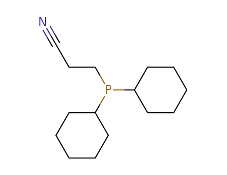Dicyclohexyl-<2-cyan-ethyl>-phosphin