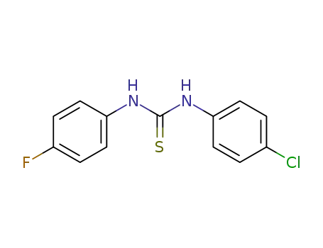 N-(4-chlorophenyl)-N'-(4-fluorophenyl)thiourea