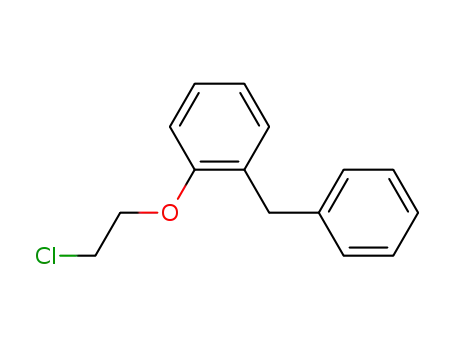 Molecular Structure of 408340-95-4 (1-benzyl-2-(2-chloroethoxy)benzene)